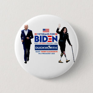 Joe Biden / Tammy Duckworth 2020 Button