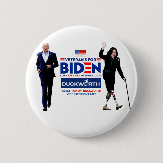 Joe Biden/ Tammy Duckworth 2020 Button