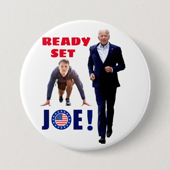 Joe Biden und Joe Kennedy Button (Vorderseite)