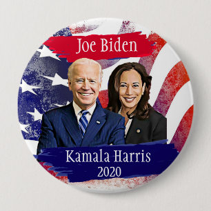 Joe Biden und Kamala Harris 2020 US-Wahl Button