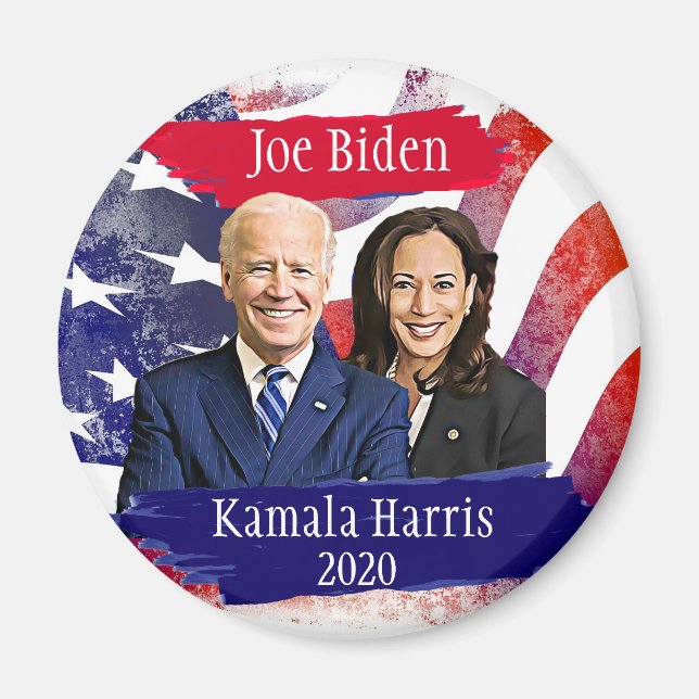 Joe Biden und Kamala Harris 2020 US-Wahl Magnet (Vorne)