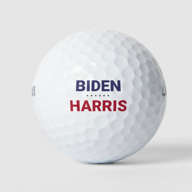 Joe Biden und Kamala Harris (Wahl 2020 in den USA) Golfball (Vorderseite)