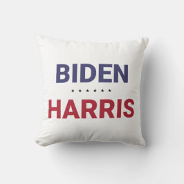 Joe Biden und Kamala Harris (Wahl 2020 in den USA) Kissen