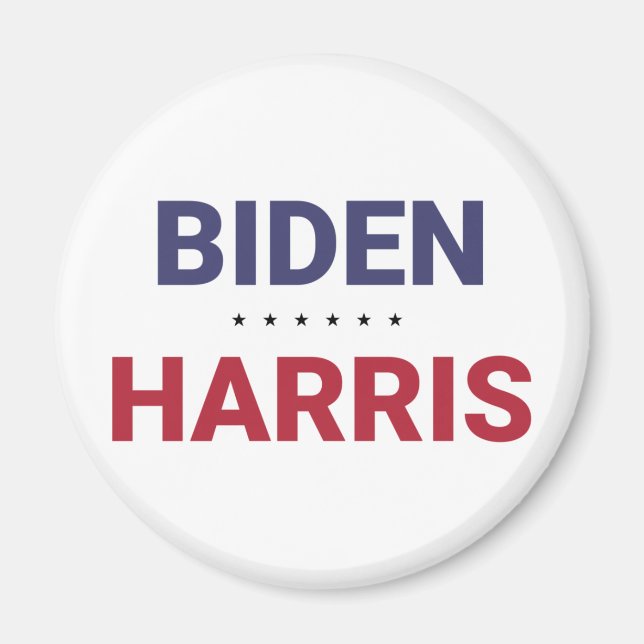 Joe Biden und Kamala Harris (Wahl 2020 in den USA) Magnet (Vorne)
