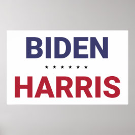 Joe Biden und Kamala Harris (Wahl 2020 in den USA) Poster