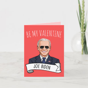 Joe Biden Valentinstag Karte