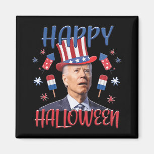 Joe Biden verwirrte den fröhlichen 4. Halloween 4. Magnet