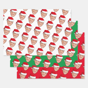 Joe Biden Weihnachten Geschenkpapier Set