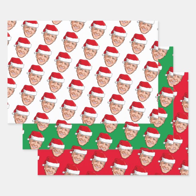 Joe Biden Weihnachten Geschenkpapier Set (Set)
