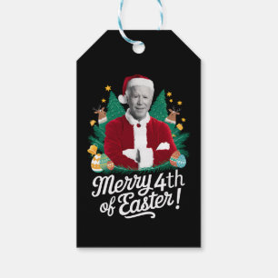 Joe Biden Weihnachten Santa Frohe 4. Ostern Xmas Geschenkanhänger