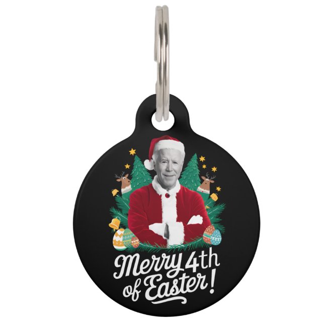 Joe Biden Weihnachten Weihnachten Weihnachten 4. O Haustiermarke (Vorderseite)