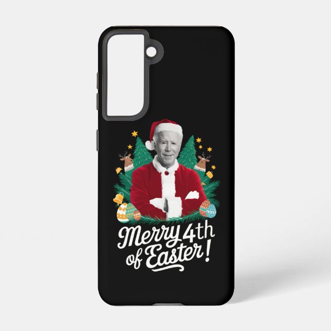 Joe Biden Weihnachten Weihnachten Weihnachten 4. O Samsung Galaxy Hülle (Rückseite)