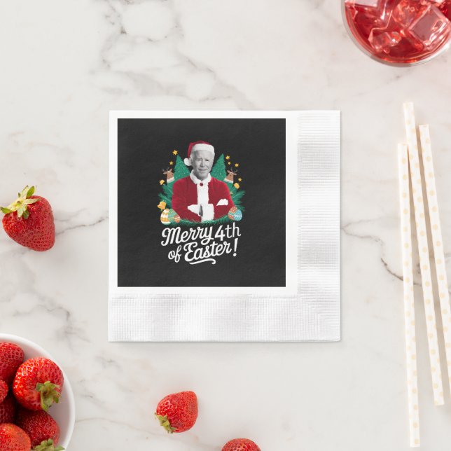 Joe Biden Weihnachten Weihnachten Weihnachten 4. O Serviette (Beispiel)