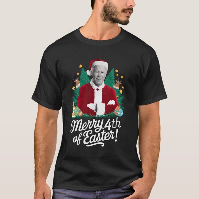Joe Biden Weihnachten Weihnachten Weihnachten 4. O T-Shirt (Vorderseite)