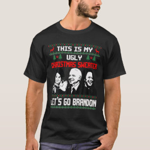 Joe Biden - Weihnachtsmann - Hat - Amerikaner F T-Shirt