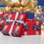 JOE BIDEN Weihnachtsverpackung Papier NICHT SCHWAR Geschenkpapier<br><div class="desc">DU BIST NICHT SCHWARZ! JOE BIDEN Packpapier</div>