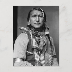 Joe Black Fox, 1900 Postkarte