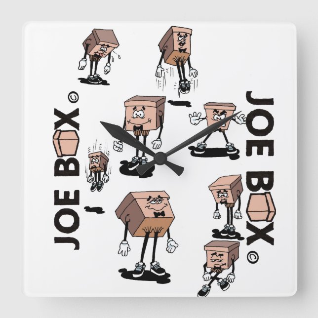 Joe Box in der Uhr Spaß Time Box (Vorderseite)