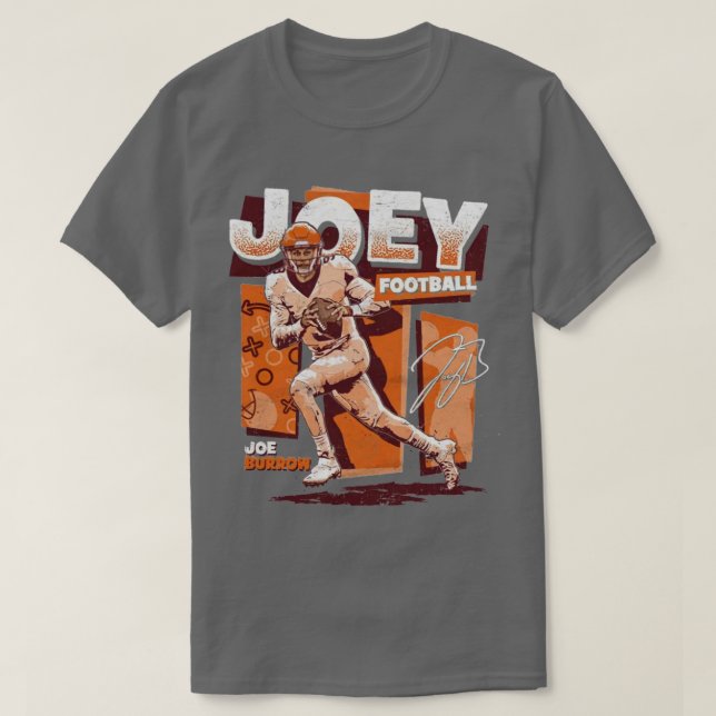 Joe Burrow Bengals Art 15 T-Shirt (Design vorne)