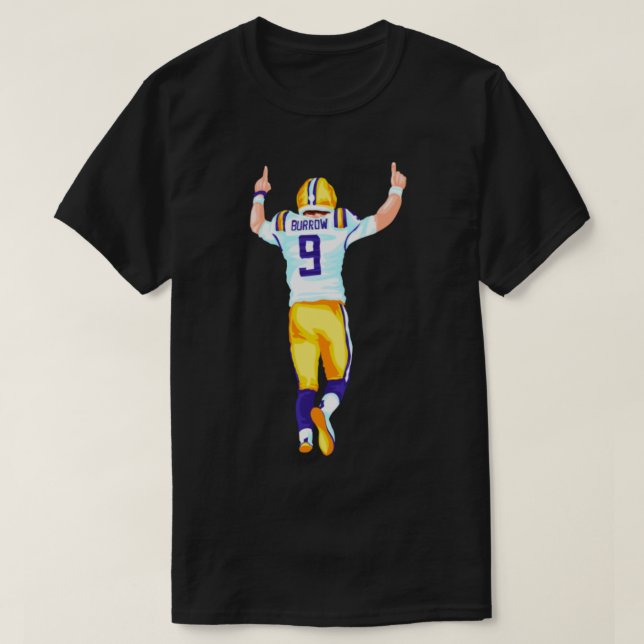 Joe Burrow No 9 Bengals TShirt (Design vorne)
