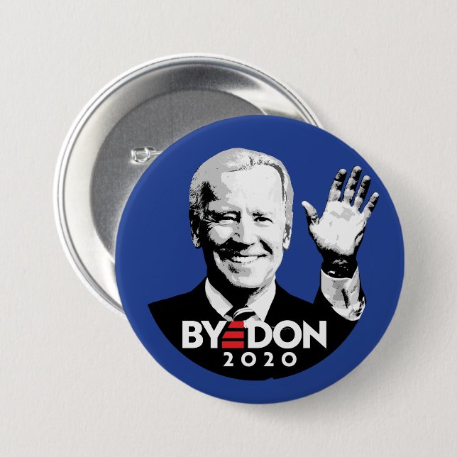 JOE BYE DON BUTTON (Vorne & Hinten)