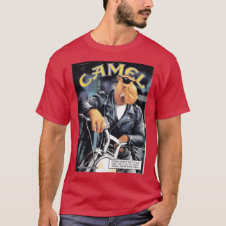 Joe Camel Motorrad Aktives Mädchen T-Shirt