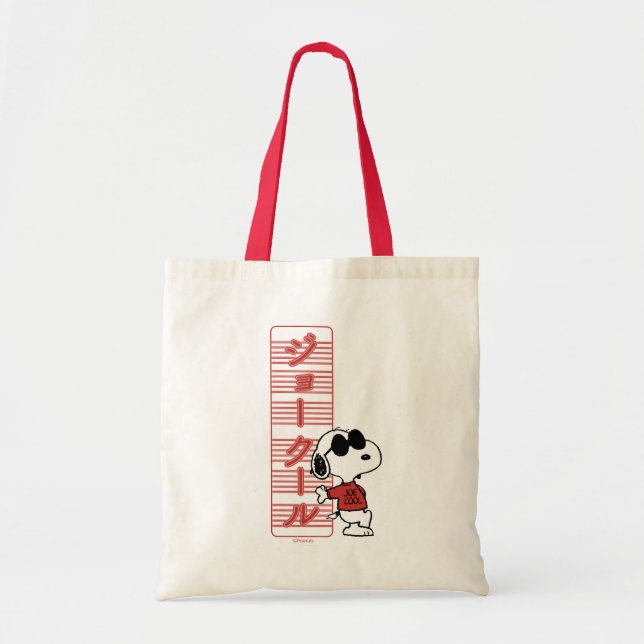 Joe Cool Japanese Neon Lights Tragetasche (Vorne)