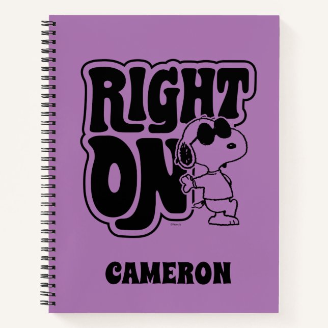 Joe Cool - Richtig Notizbuch (Vorderseite)