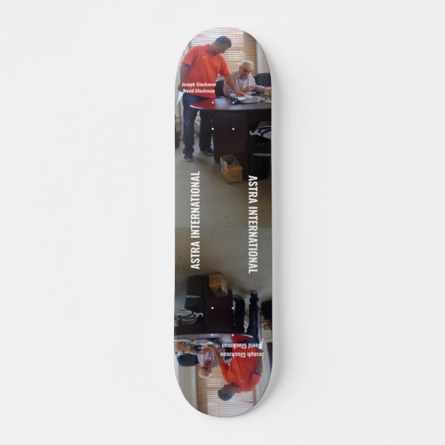 JOE & DAVID ASTRA JMT Skateboard, 7¾ Zoll Deck Skateboard (Vorne)