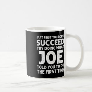 Joe Gift Name Personalisiert Birthday Funny Christ Kaffeetasse