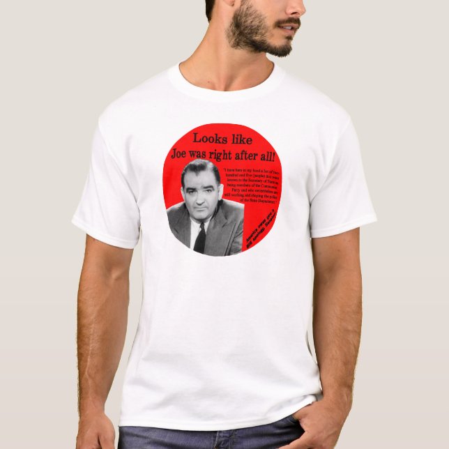 Joe hatte Recht T-Shirt (Vorderseite)