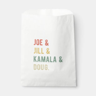 Joe & Jill & Kamala & Doug I Geschenktütchen