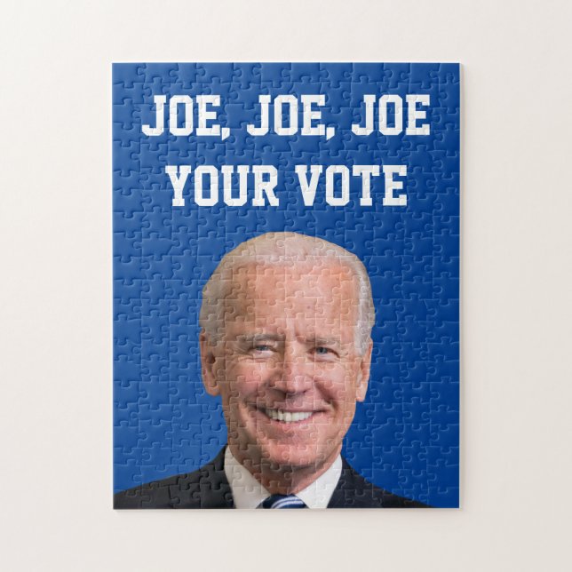 Joe, Joe, Joe Your Vote Puzzle (Vertikal)