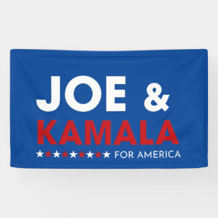 Joe & Kamala für Amerika Banner