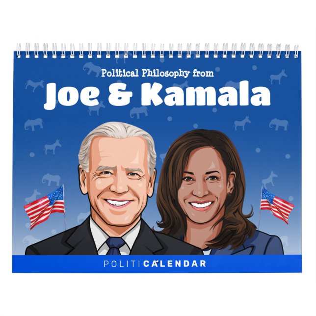 Joe & Kamala Politischer Humor Kalender (Titelbild)
