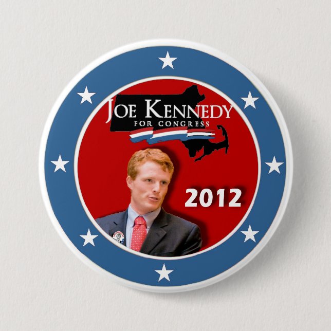 Joe Kennedy III für Kongreß 2012 Button (Vorderseite)