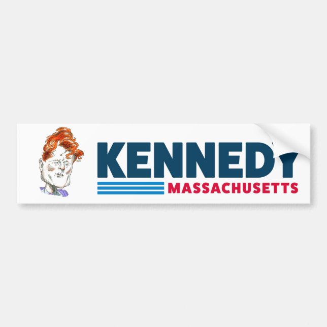 Joe Kennedy von Massachusetts US-Senat 2020 Autoaufkleber (Vorne)