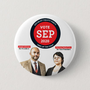 Joe Kishore for President Button