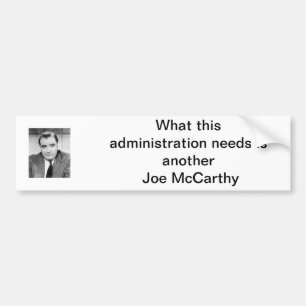 Joe McCarthy Autoaufkleber