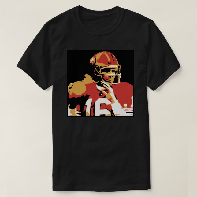 Joe Montana "The GOAT" T-Shirt (Design vorne)