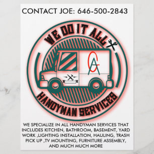 JOE PROMO FLYER