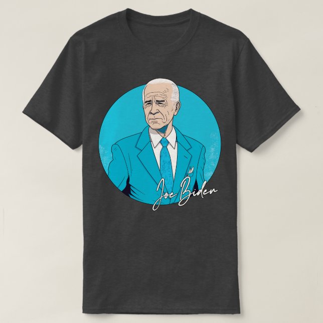 Joe Retro Style Illustration Design T-Shirt (Design vorne)