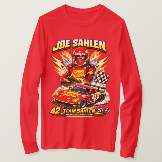 Joe Sahlen - Fahrer T-Shirt (Design vorne)