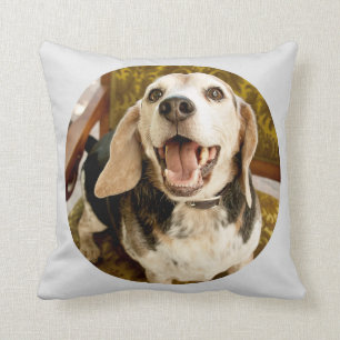 Joe-Schale des blauen Beagle-Kissens Kissen