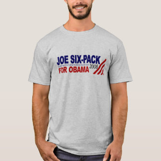 Joe Sechs-Satz für Obama 2008 T-Shirt