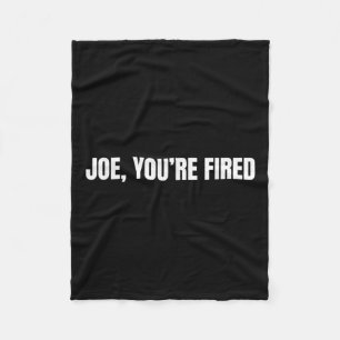 Joe, Sie sind gefangen _ Funny Donald Trump Quote  Fleecedecke