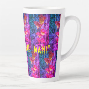 Joe Time (Rainbow Floral Filter) - Latte-Tasse Milchtasse