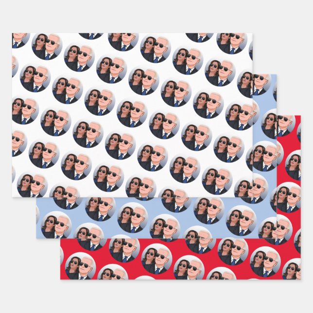 Joe und Kamala Aviators Geschenkpapier Set (Set)