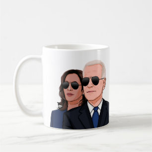 Joe und Kamala Aviators Kaffeetasse