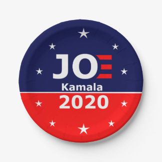 Joe und Kamala - Joe Biden Kamala Harris Pappteller